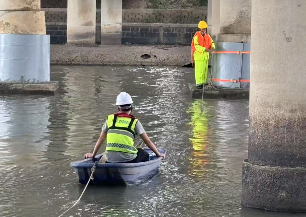 浙江湖州桥墩加固
